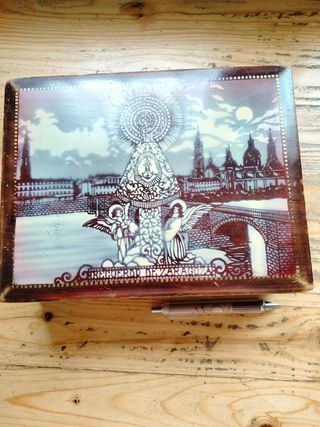CAJA MADERA VIRGEN PILAR