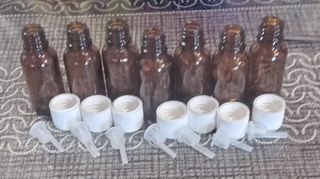 LOTE 10 FRASCOS 20ml CRISTAL