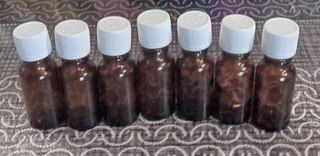 LOTE 10 FRASCOS 20ml CRISTAL