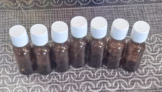 LOTE 10 FRASCOS 20ml CRISTAL