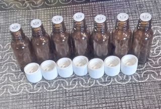 LOTE 10 FRASCOS 20ml CRISTAL