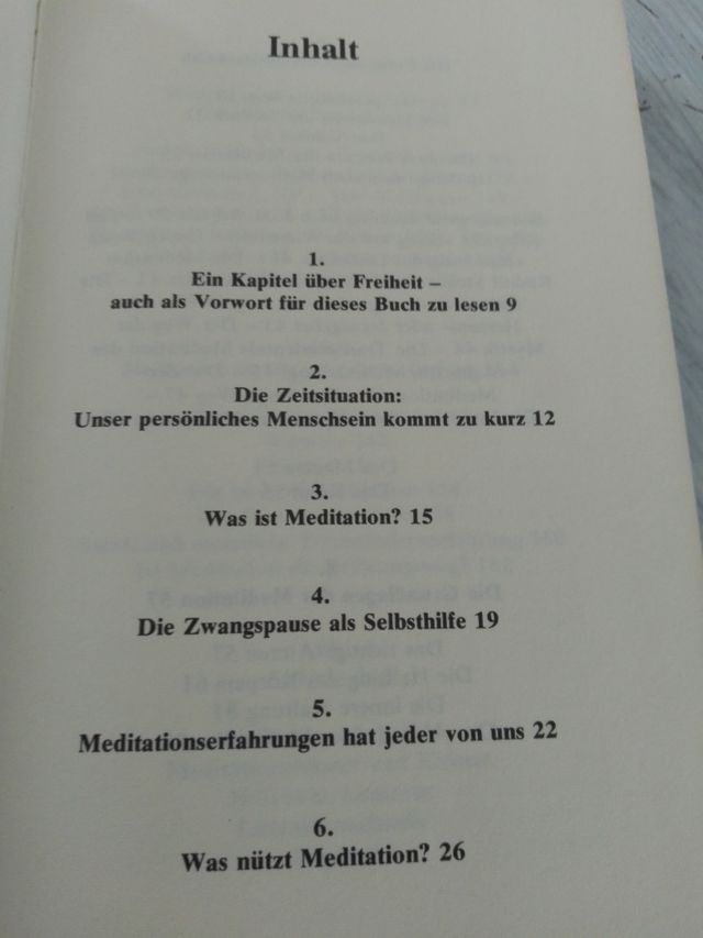 Meditations-praxis libro