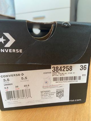 Converse All Star blancas