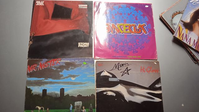 Discos de vinilo años 80 y 90