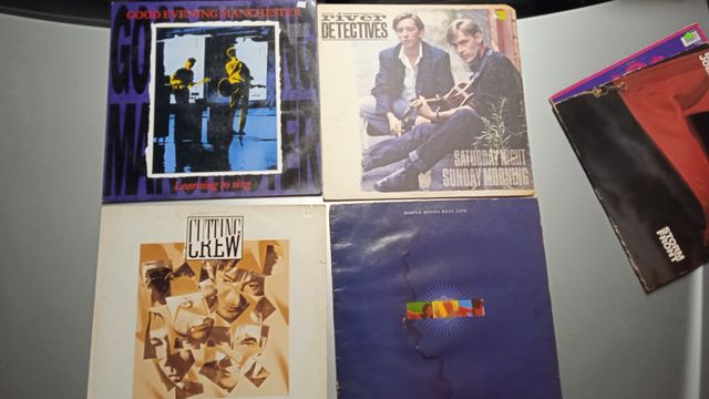 Discos de vinilo años 80 y 90
