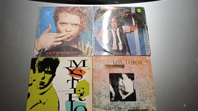 Discos de vinilo años 80 y 90