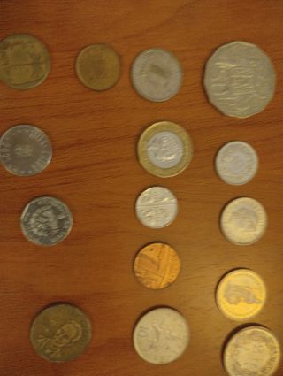 Monedas de varios países