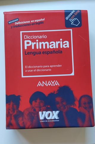 Diccionario VOX lengua española primaria, Anaya