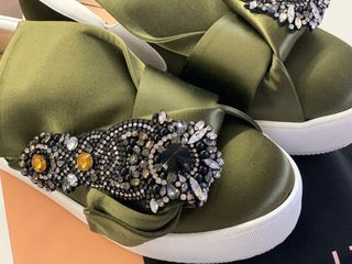Scarpe donna gioiello, firmate n 21. Mai indossate