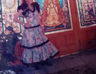 Vestido sevillana.