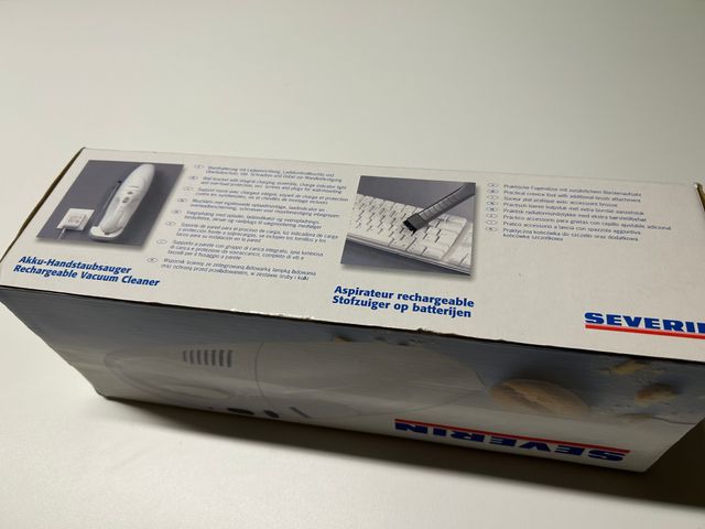 Aspirabriciole ricaricabile Severin