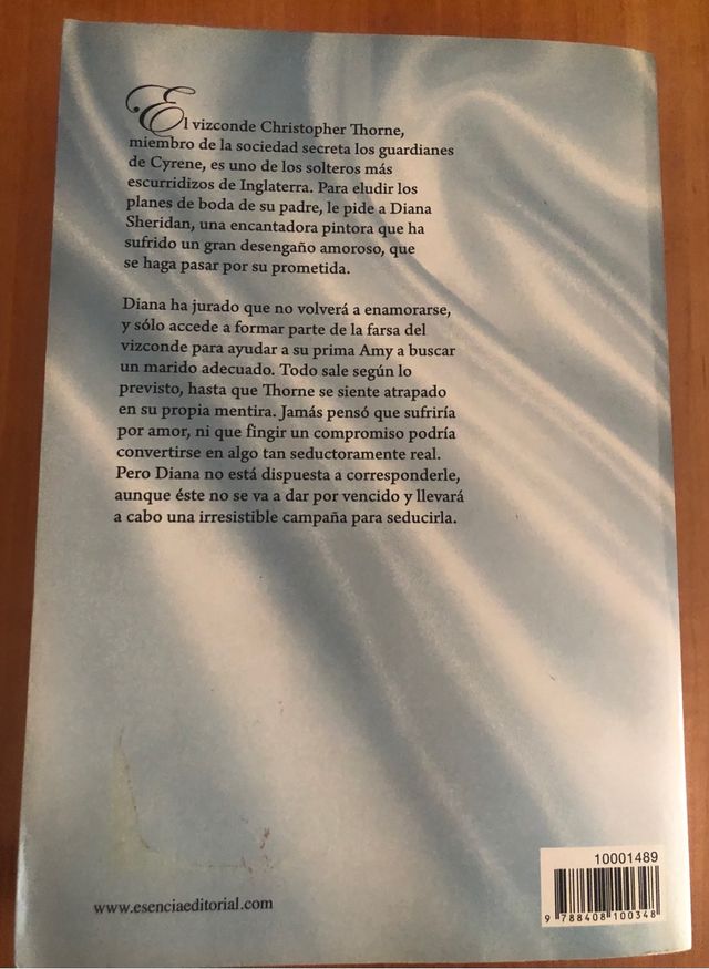 Libro Los Guardianes de Cyrene. Atracción 