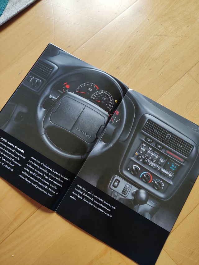 Catalogo Chevrolet Camaro 1999