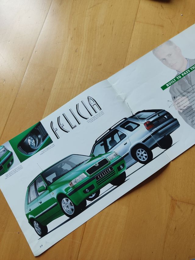 catalogo Skoda Felicia 1998