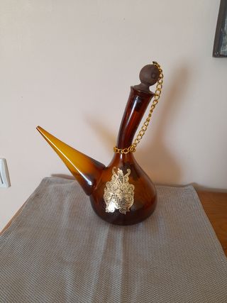 Porron ámbar/ vintage