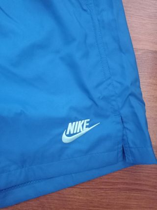 Pantalon Corto Nike Azul y Blanco Bañador