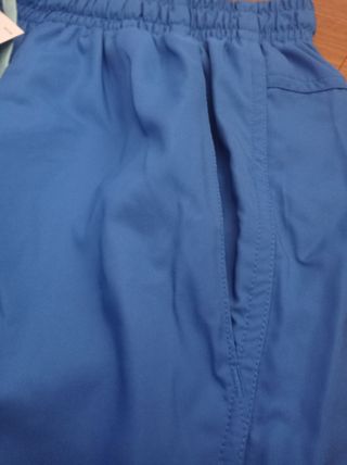 Pantalon Corto Nike Azul y Blanco Bañador