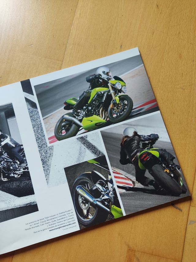Catalogo Triumph Motocicletas 2008