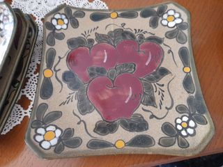 Platos decorativos .