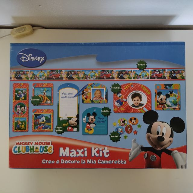 Mickey Mouse, Creo e decoro la mia cameretta. maxi