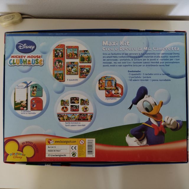 Mickey Mouse, Creo e decoro la mia cameretta. maxi