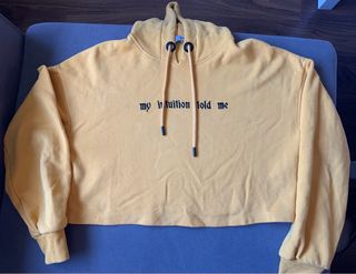 Sudadera corta Bershka 
