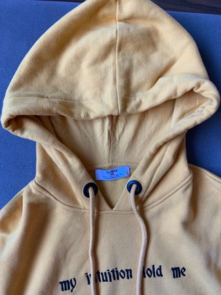 Sudadera corta Bershka 