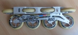 PLANTILLAS PATINES VELOCIDAD 4x100 + RUEDAS