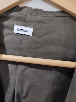 chaqueta militar /parka de pinkie