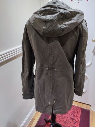 chaqueta militar /parka de pinkie