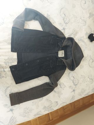 cazadora vaqueta hollister