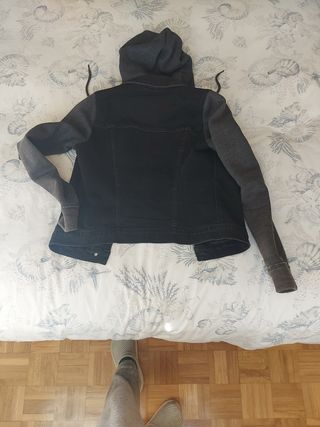 cazadora vaqueta hollister