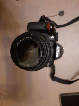 cámara nikon D3000+ objetivos