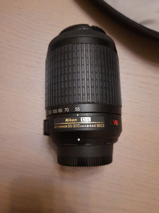 cámara nikon D3000+ objetivos