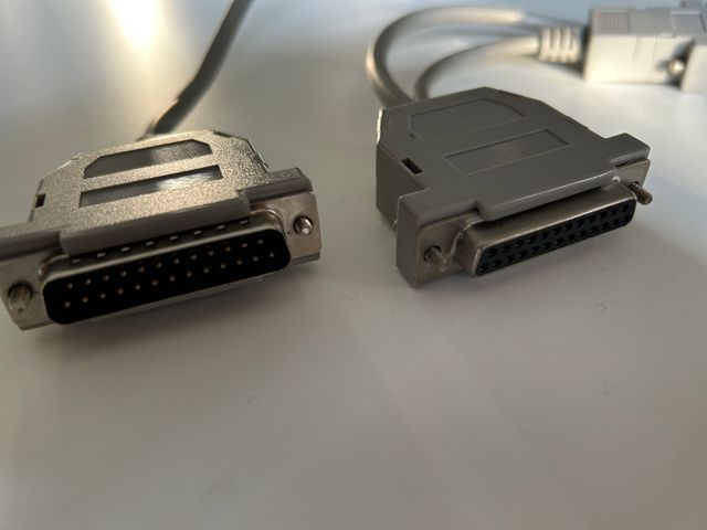 Cavo parallelo/seriale DB25 - DB9