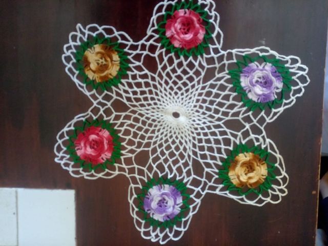 centro tavola uncinetto