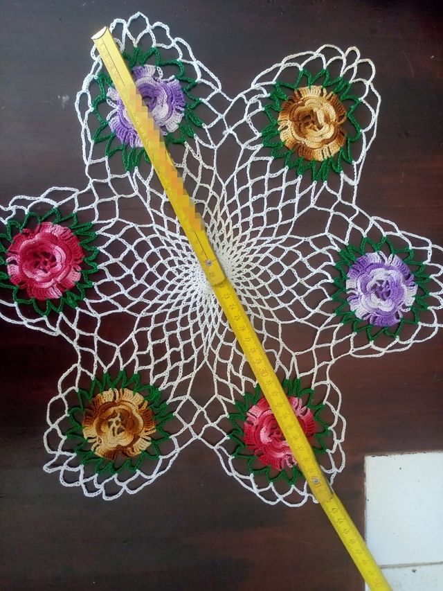 centro tavola uncinetto