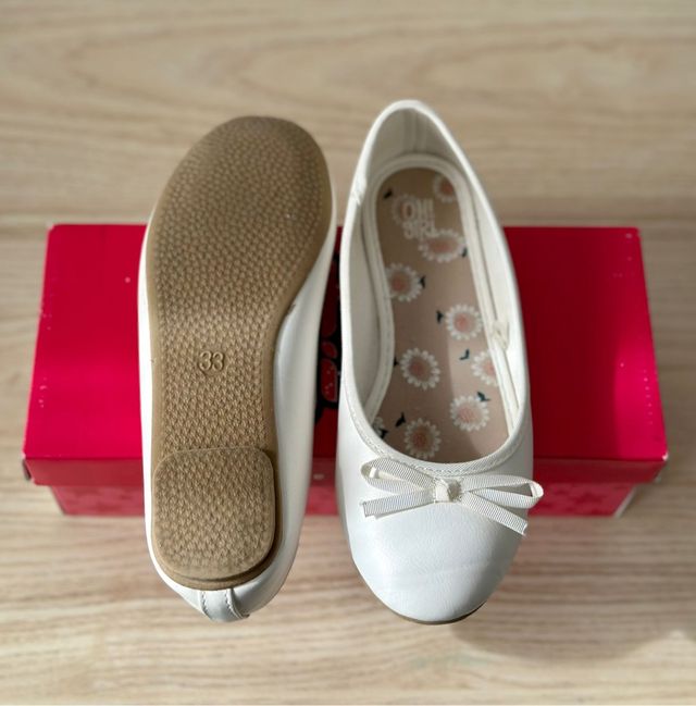 Scarpa da comunione per ragazze taglia 33