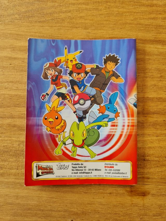 Album  Pokémon Advanced mini stickers melin