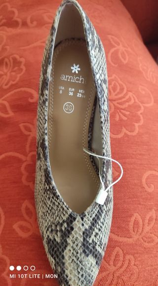 Zapato animal print