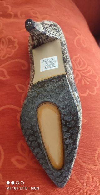 Zapato animal print