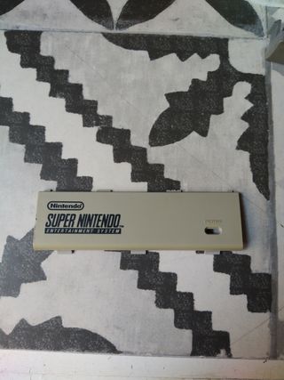 tapa original super Nintendo snes