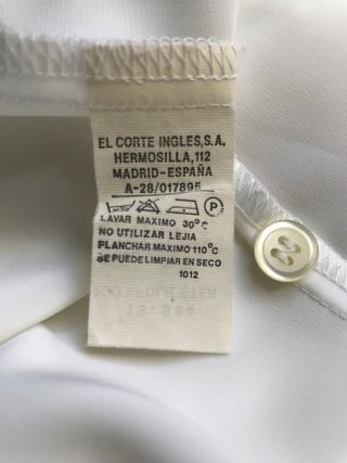 Blusa de vestir talla 58