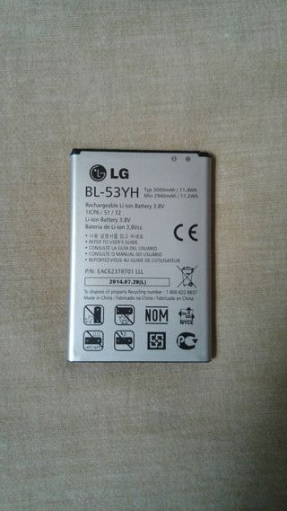 Batería LG G3 (regalo)