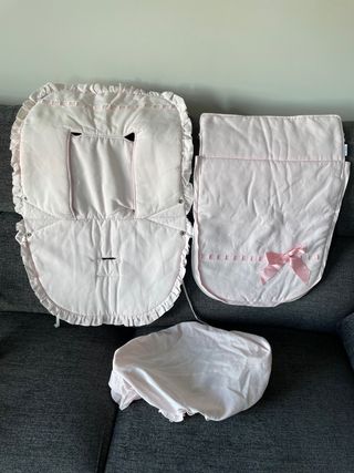 Funda silla Bugaboo + cobertor capazo + capota