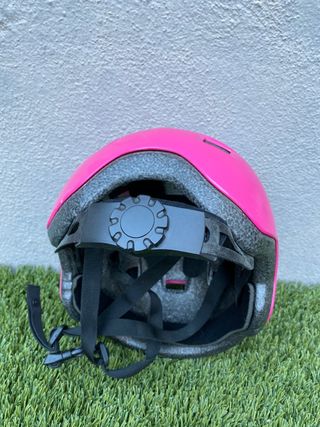 Casco Oxelo color Rosa