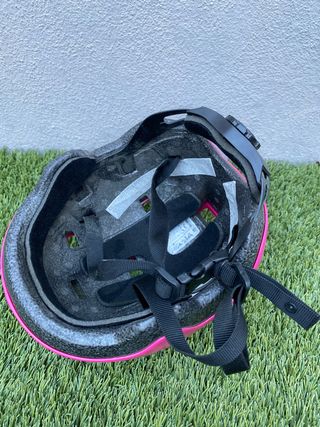 Casco Oxelo color Rosa