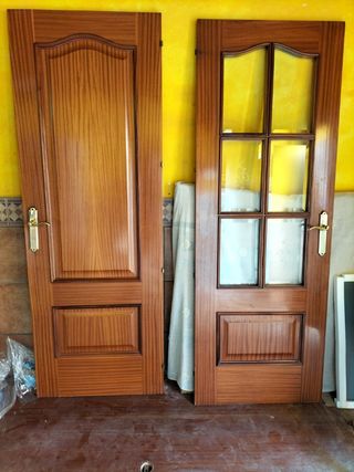Puertas interiores madera