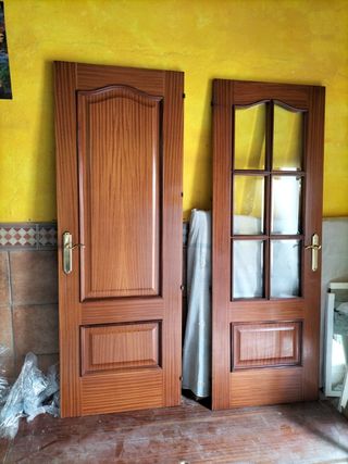 Puertas interiores madera