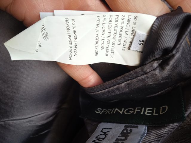 varias chaquetas americana Springfield.